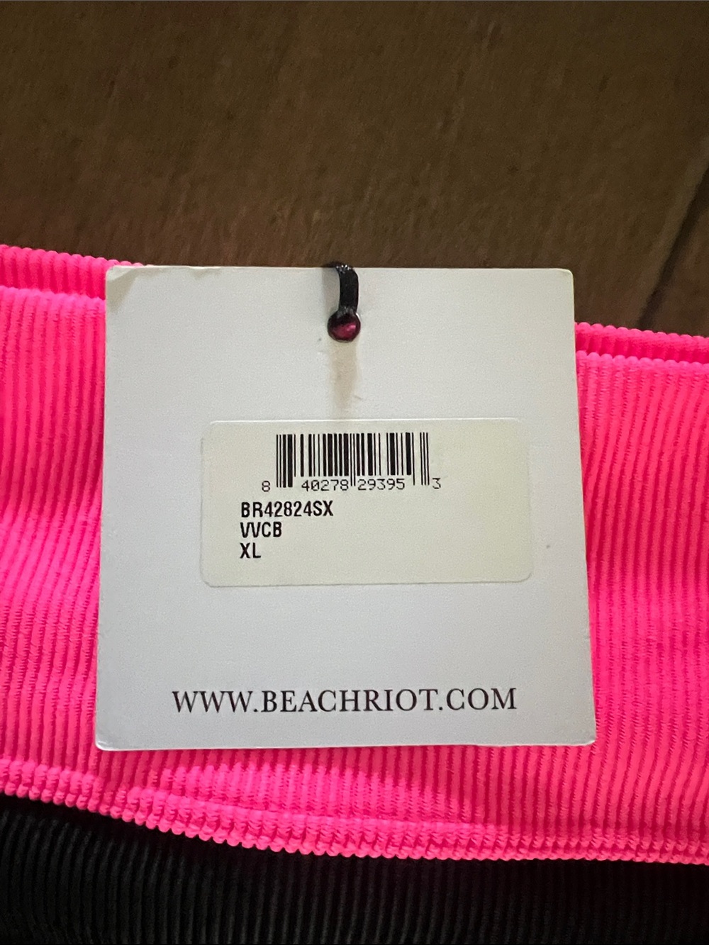 NWT Beach Riot Eva-Emmy Bikini, L Top, XL Bottom - Picture 6 of 12